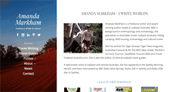 Desktop Screenshot of amandamarkham.com